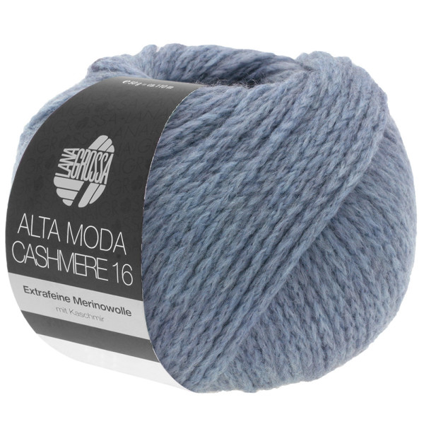 Lana Grossa Alta Moda Cashmere 16 053 Rauchblau