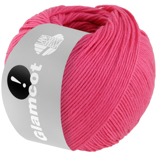 Lana Grossa Glamcot 007 Pink 50g