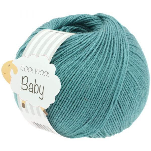 Lana Grossa Cool Wool Baby 284 Minttürkis 50g