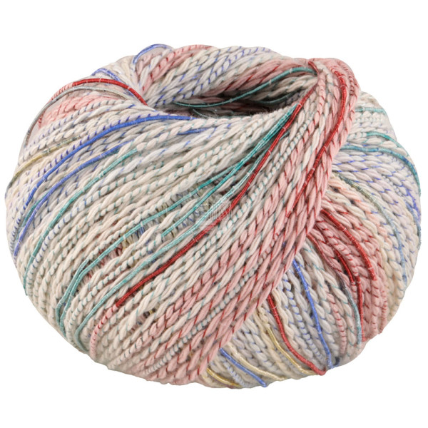 Lana Grossa Torto 004 Hellgrau/Jeans/Rosa/Terrakotta/Blassgelb 50g