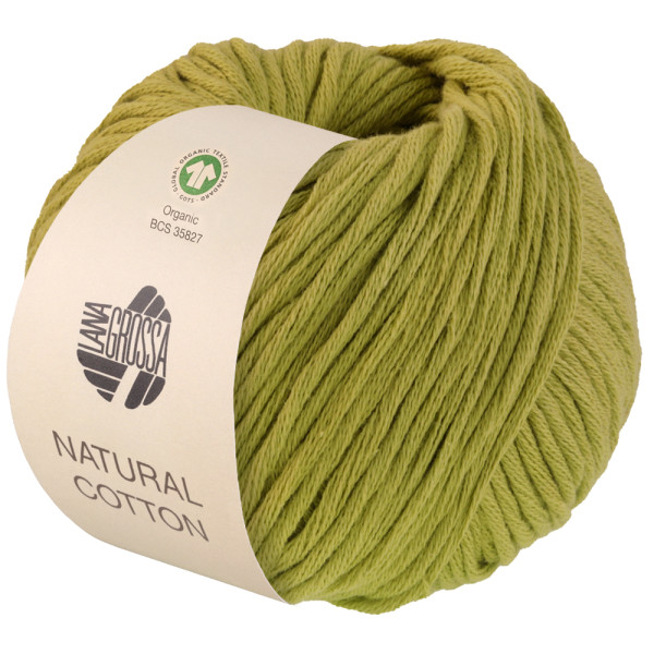 Lana Grossa Natural Cotton Gots 004 Frühlingsgrün