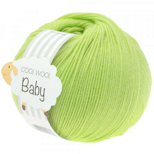 Lana Grossa Cool Wool Baby 228 Limette 50g