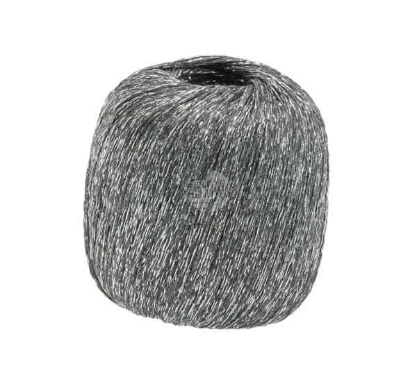 Lana Grossa Brillino Grau/Silber