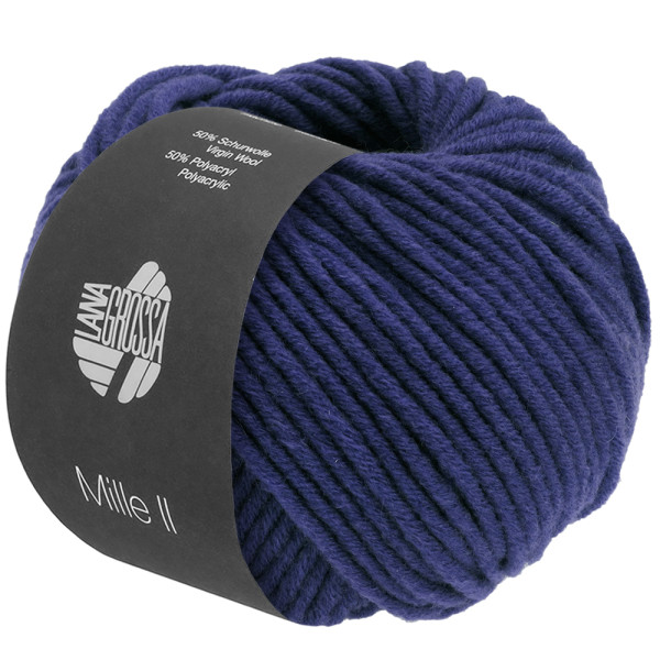 Lana Grossa Mille II 171 Ultramarinblau 50g