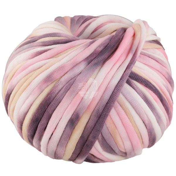 Lana Grossa Gelato 011 Pflaume//Rosa/Beige/Rohweiß 100g