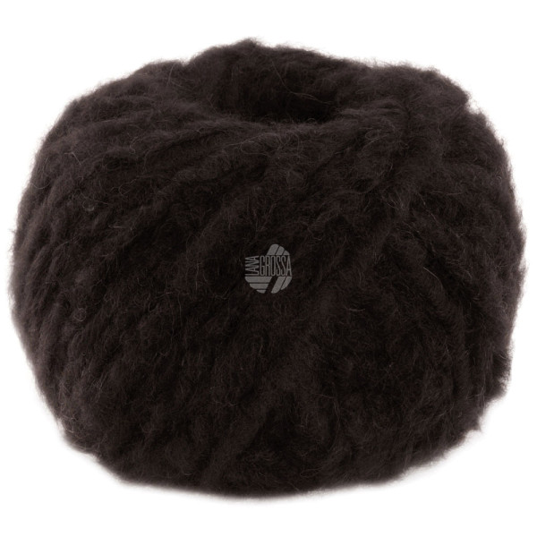 Lana Grossa Royal Alpaca 18 Schwarzbraun