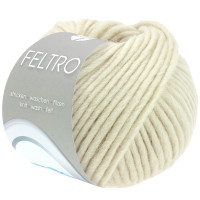 Lana Grossa Feltro 121 Weiß 50g Lana Grossa Feltro 121 Weiß 50g