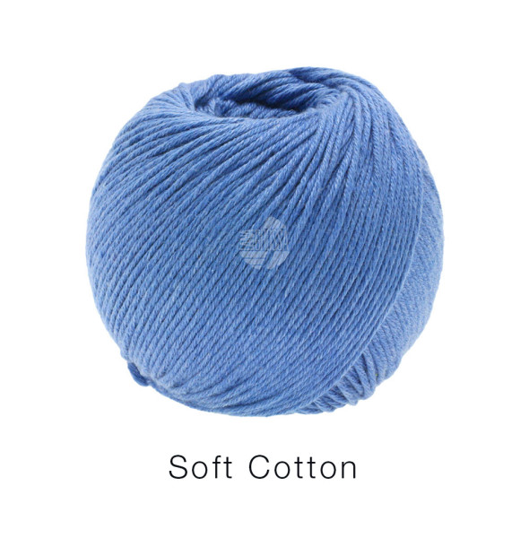 Lana Grossa Soft Cotton 028 Blau 