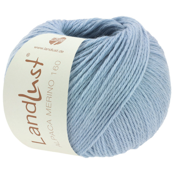 Lana Grossa Landlust Alpaka Merino 160 430 Himmelblau 50g