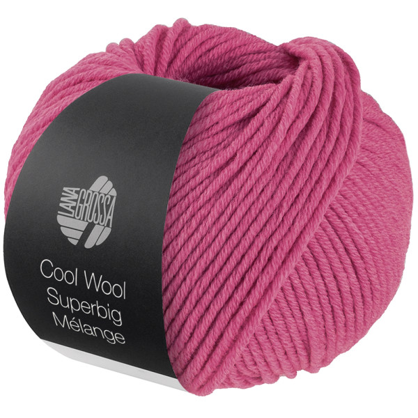 Lana Grossa Cool Wool Superbig Mélange 202 Pink meliert 50g