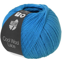 Lana Grossa Cool Wool Lace 054 Topasblau 50g Lana Grossa Cool Wool Lace 054 Topasblau 50g