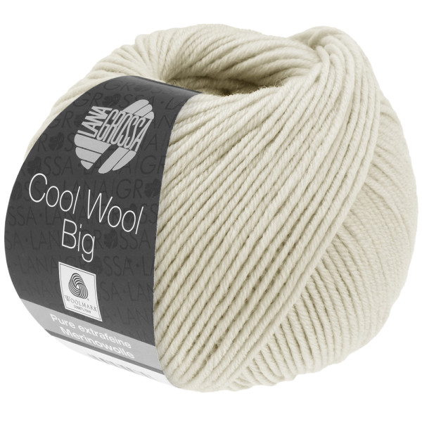 Lana Grossa Cool Wool Big 1010 Grege 50g