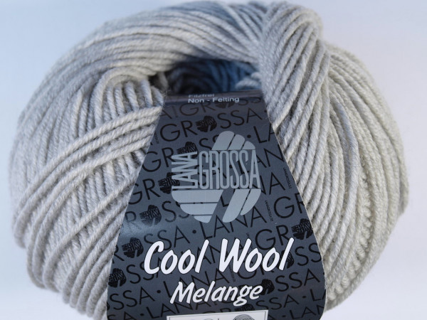 Lana Grossa Cool Wool 2000 443 Hellgrau meliert 