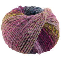 Lana Grossa Colors For You 152 Blauviolett/Fuchsia/Türkis/Nachtblau/Senfgelb/Braun/Fuchsia/Grau 50g Lana Grossa Colors For You 152 Blauviolett/Fuchsia/Türkis/Nachtblau/Senfgelb/Braun/Fuchsia/Grau 50g