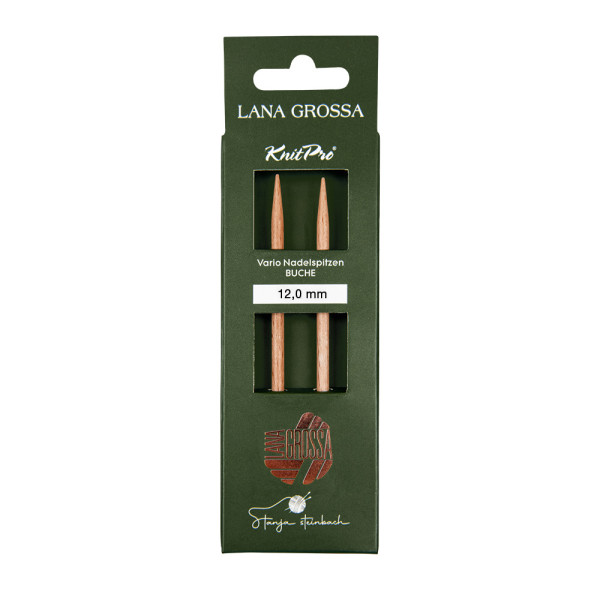 Lana Grossa Nadelspitzen Vario-Holz Buche 12.00mm