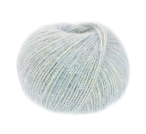 Lana Grossa Natural Alpaca Pelo 013 Zartblau meliert