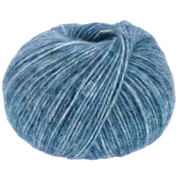 Lana Grossa Natural Alpaca Pelo 035 Dunkelpetrol meliert
