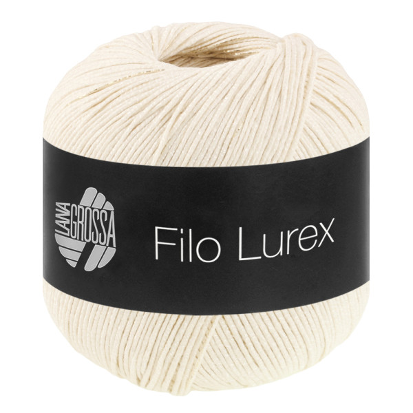 Lana Grossa Filo Lurex 002 Creme 50g