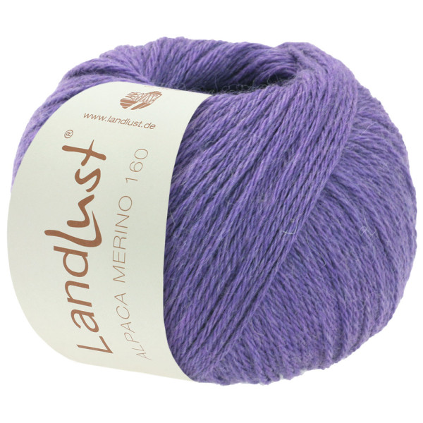 Lana Grossa Landlust Alpaka Merino 160 416 Violett