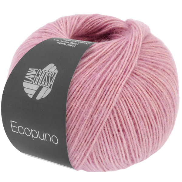 Lana Grossa Ecopuno 208 Rosa 50g
