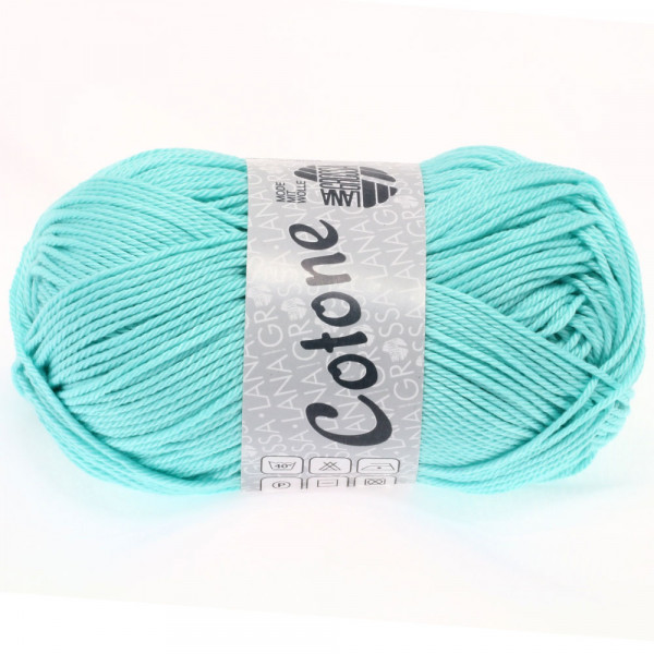 Lana Grossa Cotone 035 Helltürkis 50g