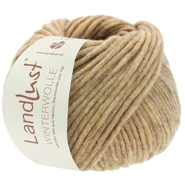 Lana Grossa Landlust Winterwolle 019 Camel meliert 