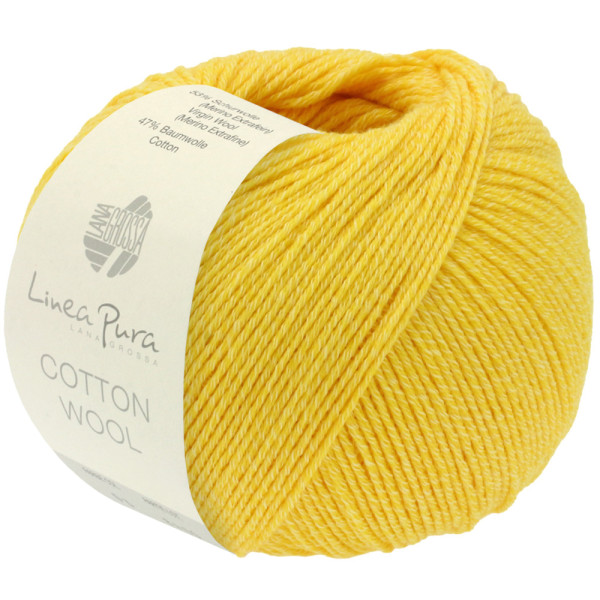 Lana Grossa Cotton Wool 013 Gelb