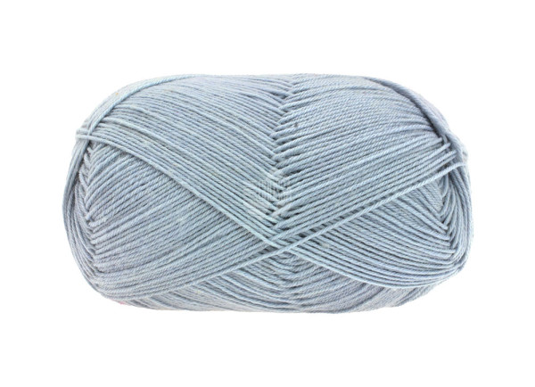 Lana Grossa Meilenweit 100 Merino Extrafein Uni 2420 Graublau 100g