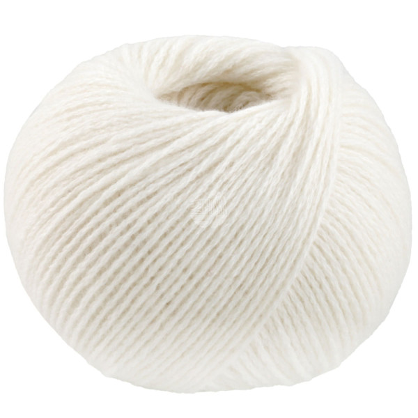 Lana Grossa Cashmere Pure 009 Weiß