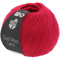 Lana Grossa Cool Wool Lace 051 Rot 50g Lana Grossa Cool Wool Lace 051 Rot 50g