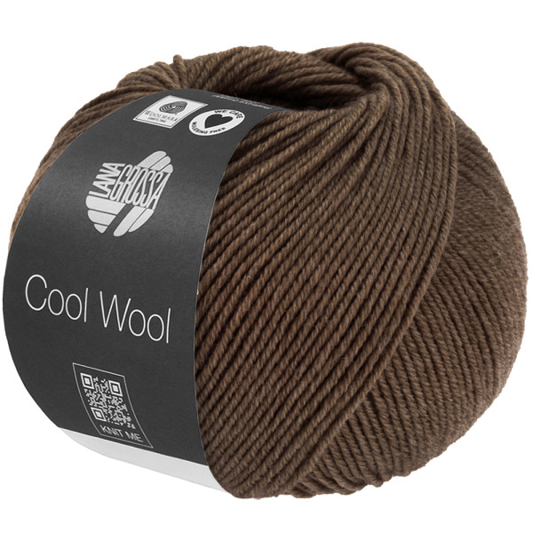 Lana Grossa Cool Wool 2000 Mélange 1492 Nougat meliert