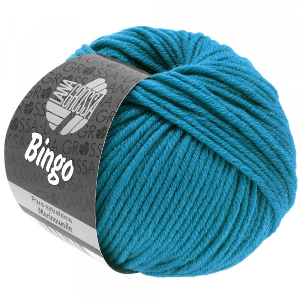 Lana Grossa Bingo 727 Blaupetrol 50g