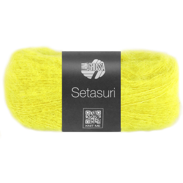 Lana Grossa Setasuri 060 Zitrusgelb 25g