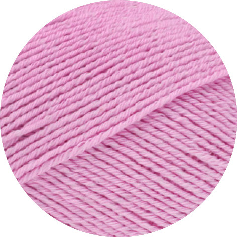 Lana Grossa Meilenweit 100 Cotone Vegano 007 Fuchsia 50g