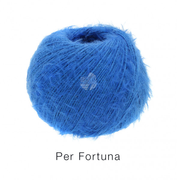 Lana Grossa Per Fortuna 016 Blau 50g