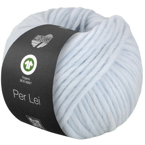 Lana Grossa Per Lei Gots 053 Zartblau 50g