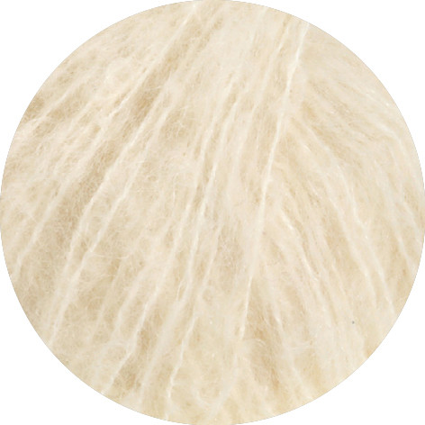 Lana Grossa Mohair Moda 018 Rohweiß 50g