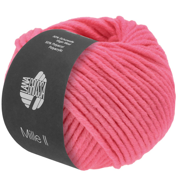 Lana Grossa Mille II 169 Bonbonrosa 50g