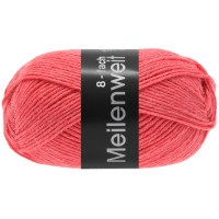 Vorschau: Lana Grossa Meilenweit 8-fach 150 Uni 9665 Lachsrot 150g Vorschau: Lana Grossa Meilenweit 8-fach 150 Uni 9665 Lachsrot 150g