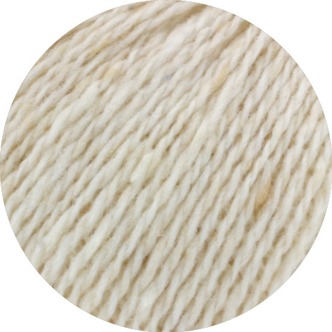 Lana Grossa Landlust Soft Tweed 180 101 Rohweiß 50g