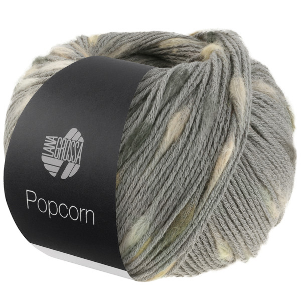 Lana Grossa Popcorn 011 Grau/Beige/Grège/Camel 50g