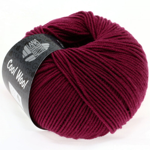 Lana Grossa Cool Wool 2000 2012 Bordeaux 50g