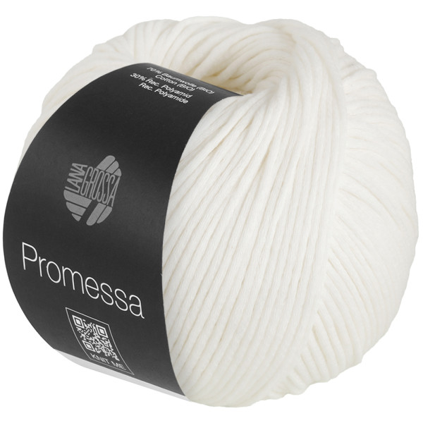 Lana Grossa Promessa 013 Weiß 50g