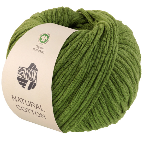 Lana Grossa Natural Cotton Gots 003 Grün