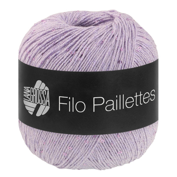 Lana Grossa Filo Pailettes 008 Flieder 50g