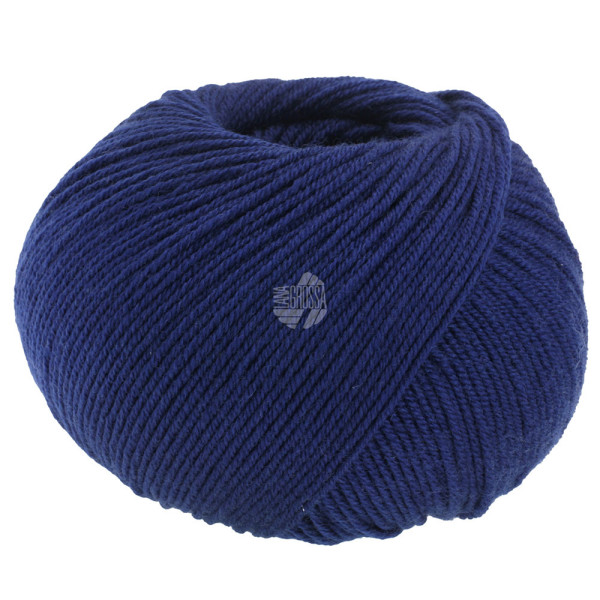 Lana Grossa Merino Superiore 020 Dunkelblau 50g