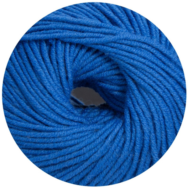 OnLine Supersocke 6-fach Merino Uni 5009 Royalblau